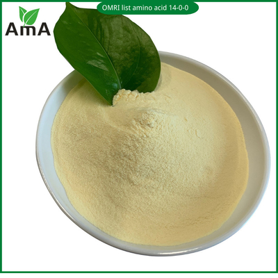 OMRI List Amino Acid Powder Fertilizer Soy Protein Hydrolysate 85% Amino Acid 16-0-0