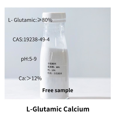 L-Glutamic Acid Calcium Salt CAS 19238-49-4 White Fine Powder Free Sample