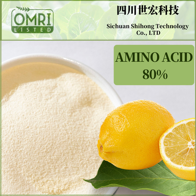 Organic Soluble Fertilizer Amino Acid Powder 80% Bio Organic Fertilizer