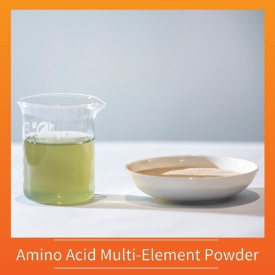 Ph4-6 Amino Acid Foliar Fertilizer N6 Amino Acid Chelated Fe Cu Mn Mo Zn B Fertilizer 65072-01-7