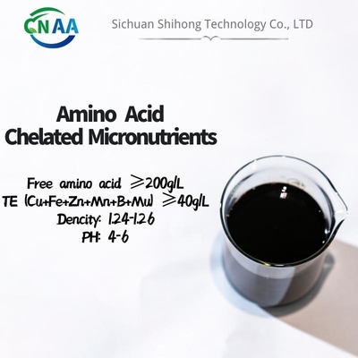 Amino Acid Chelated Micronutrients Liquid Amino Acid Crop Fertilizers