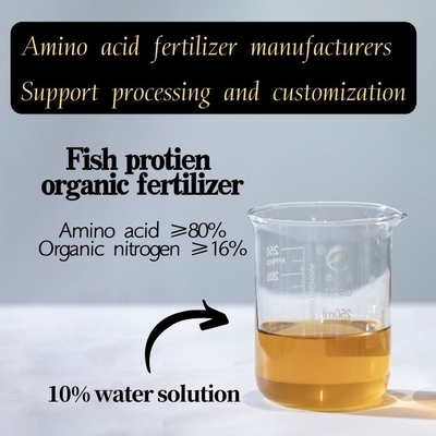 Fish Protein Fertilizer 15-1-1 From Deep Sea Cod Fish Amino Acid Organic Fertilizer