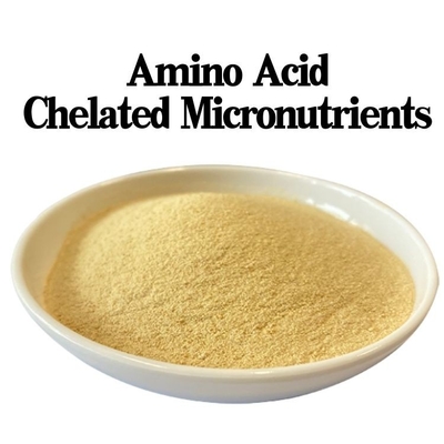 Organic Matter Amino Acid Chelate Fertilizer in Yellow Powder for Strong and Resilient Crops