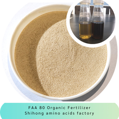 Faa 80 Organic Fertilizer Free Amino Acid Powder 75%-78% Hcl Hydrolysate 13-0-0