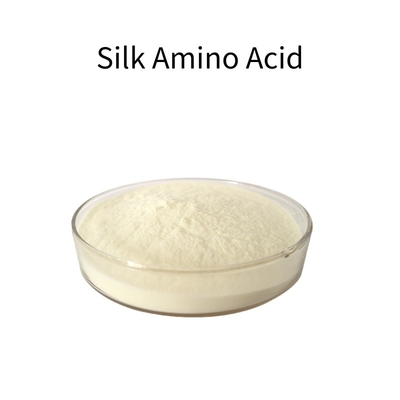 Ph5-7 Silk Amino Acid White Powder Total N 14.5%100% Soluble Comestic Raw Material
