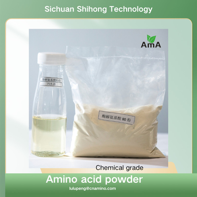 High Solubility 80% Amino Acid OMRI ORGANIC CERTIFICATE 100g Powder Into 100g Water