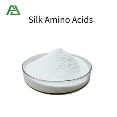 pH 5-7 Silk Amino Acid Silk Fibroin White Powder Total Nitrogen 14.5% Cosmetics Raw Material