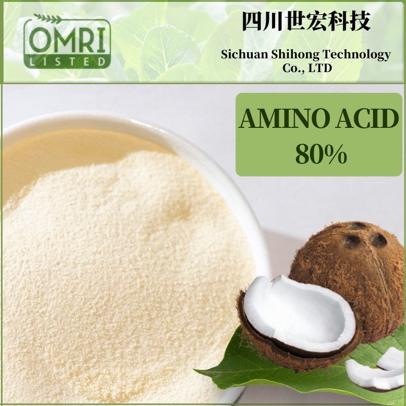 SGS 16-0-0 Amino Acid Powder 80% Bio Foliar Agricultural Fertilizer