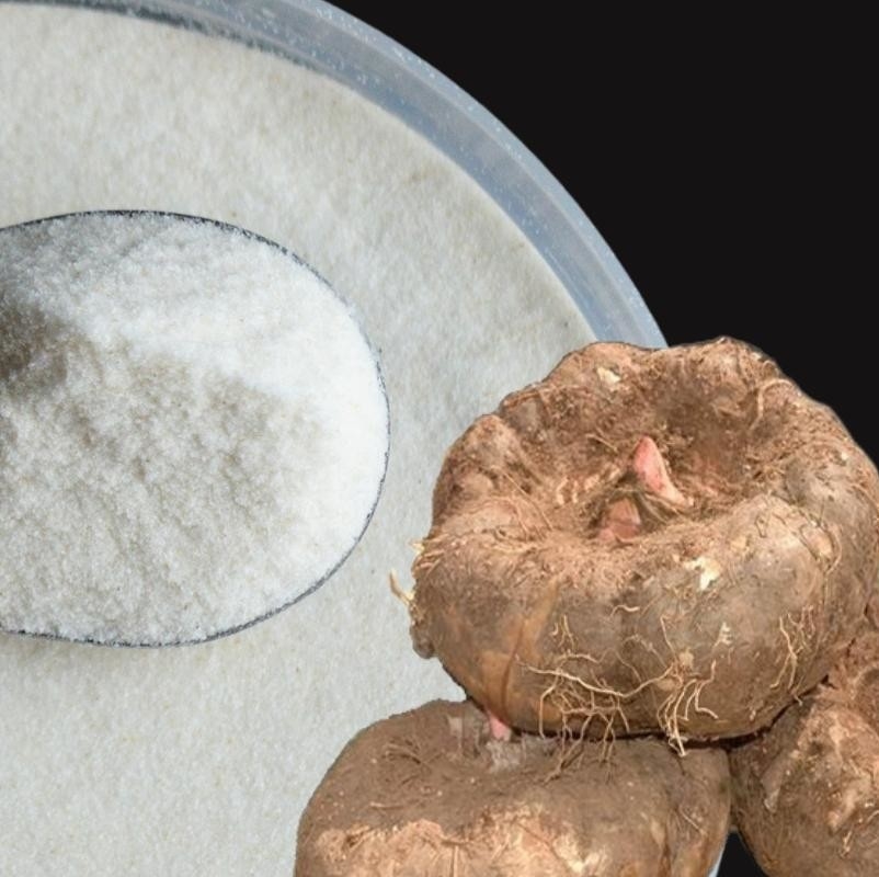 Light Yellow Collor Konjac Glucomannan Powder Food Additive Konjac Glucomannan Powder